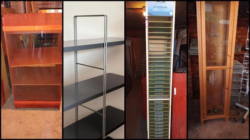 Job lot of shop fittings