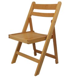 120x Wooden Folding Chairs For Sale