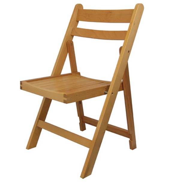 120x Wooden Folding Chairs For Sale
