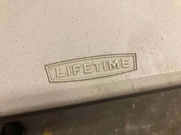 Lifetime trestle tables for sale