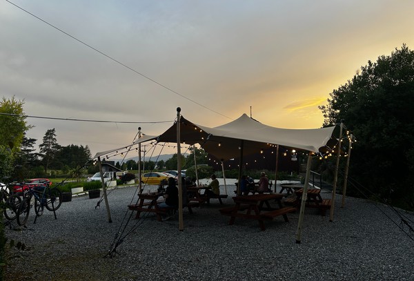 Secondhand 6.5m x 10m Stretch Marquee