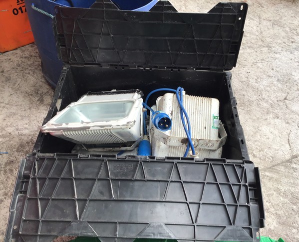 8x Metal Halide Flood Lights