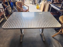 Aluminium Twin Pedestal Table