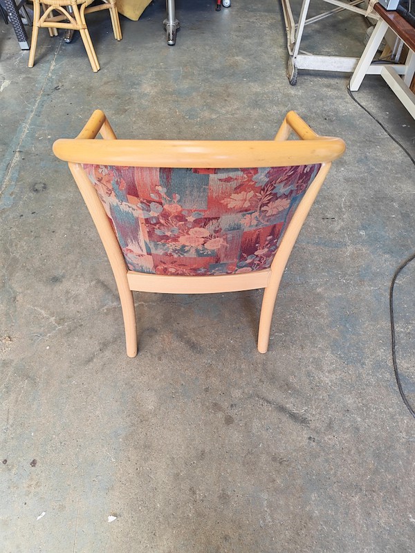 Wooden Upholstered ArmChairs