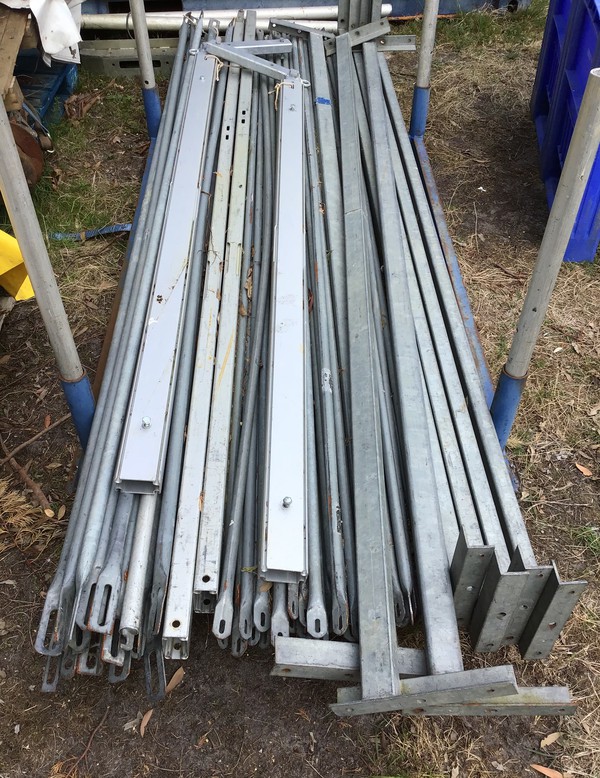 Secondhand Job Lot Of Marquee Frame Work