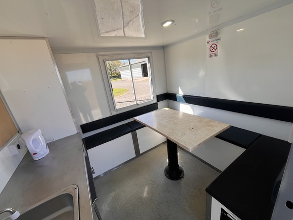 Inside 6 Person Welfare Unit