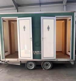 1+1 toilet trailer for sale