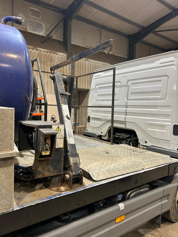 Mercedes Toilet Service Truck