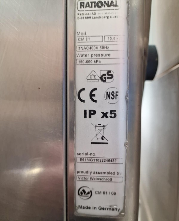 Rational Combi Oven 6 Grid