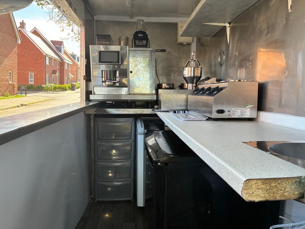 Catering equipment dessert trailer