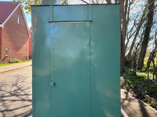 Catering trailer back door