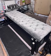 Used 8x Velvet Benches For Sale
