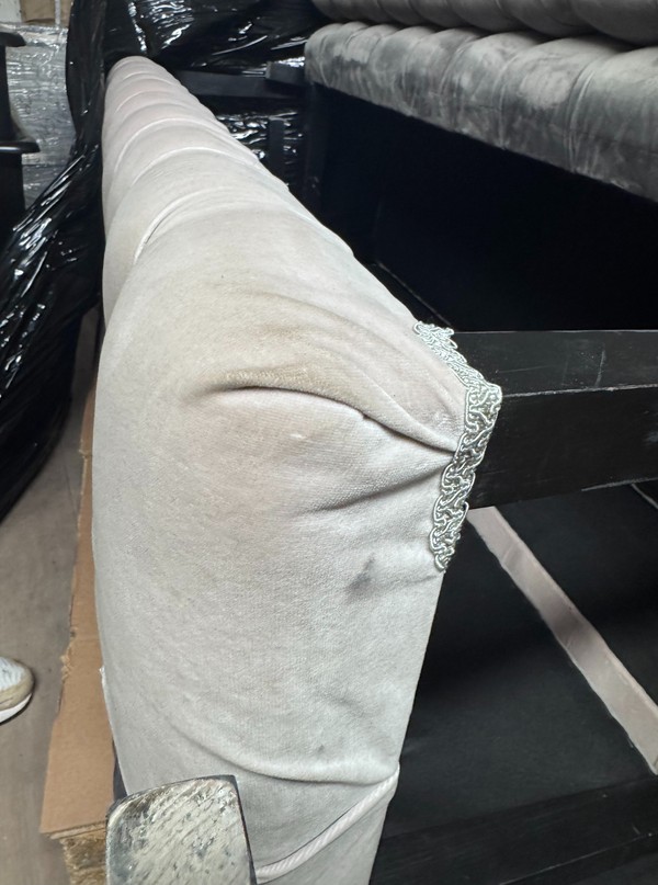 Secondhand Used 8x Velvet Benches