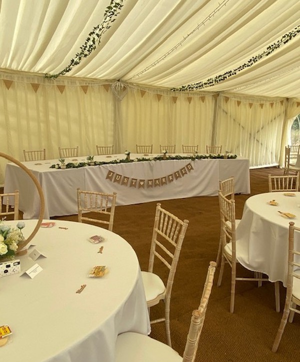 Used Curved Top Table