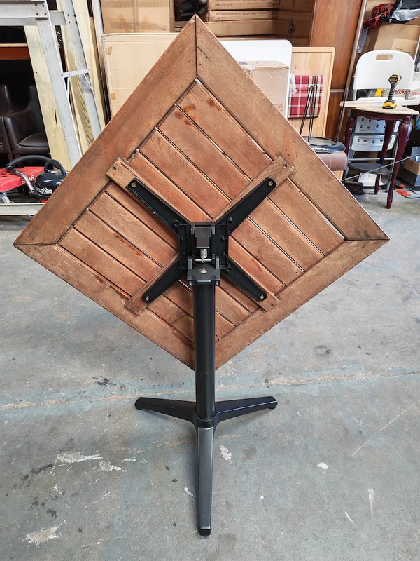 Teak Flip Top Tables