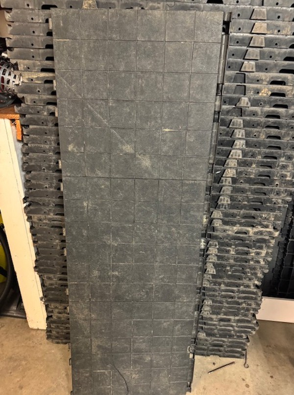 95 Sqm Plastic Interlocking Flooring For Sale