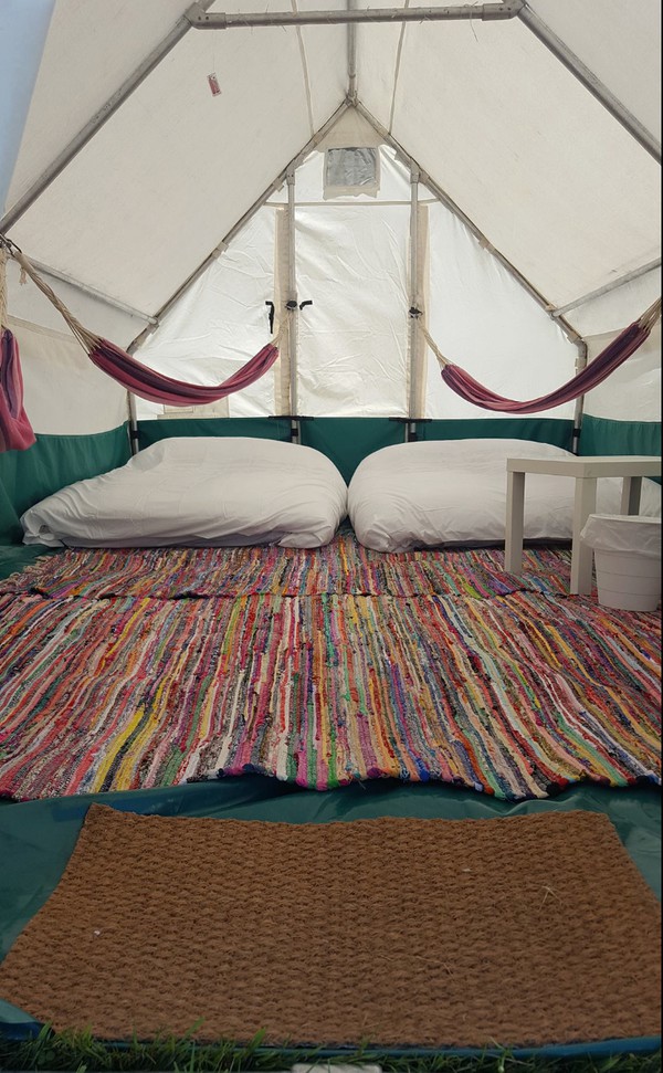 Secondhand 6x 5m x 3m Hammock Tents