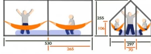 Secondhand Canvas Hammock Tents