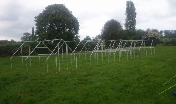 Secondhand Used 6x 5m x 3m Hammock Tents