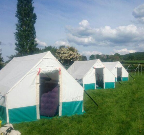 Secondhand Used 6x 5m x 3m Hammock Tents For Sale