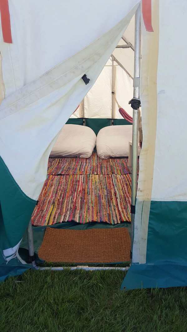 Used 6x 5m x 3m Hammock Tents