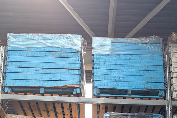 Blue Square Folding Tables