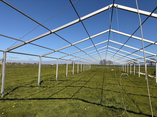 10m x 36m Marquee Framework