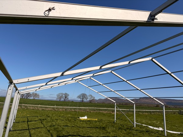 Frame for 10m x 36m Marquee