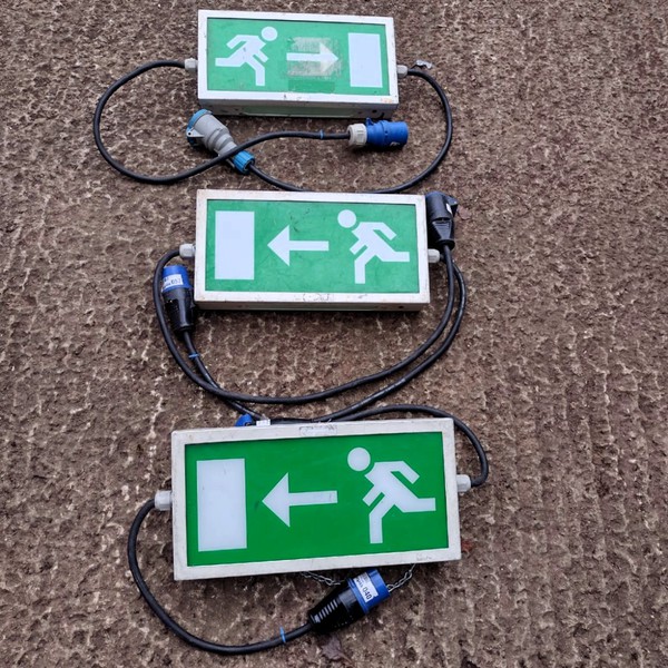 Secondhand Emergency Exit Lights For Sale