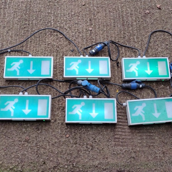 Secondhand Used Emergency Exit Lights For Sale