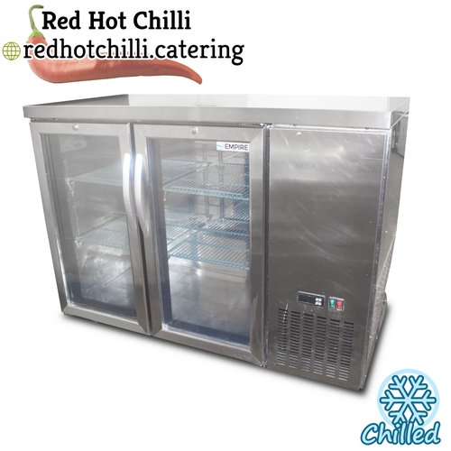 Empire Silver 2 Door Bottle Cooler