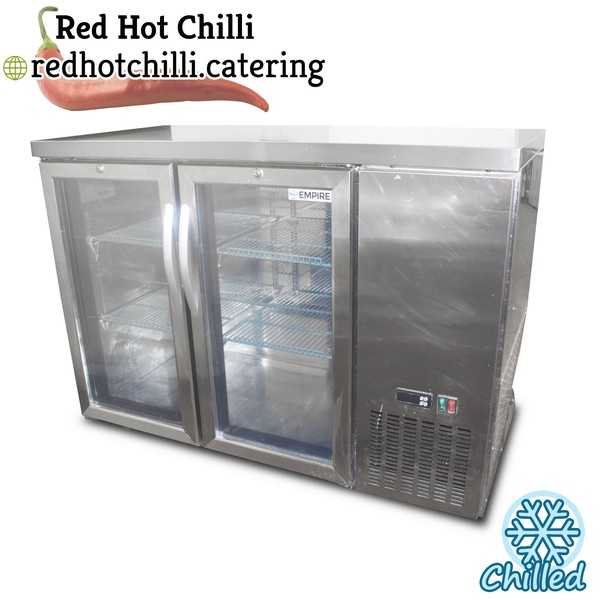 Empire Silver 2 Door Bottle Cooler