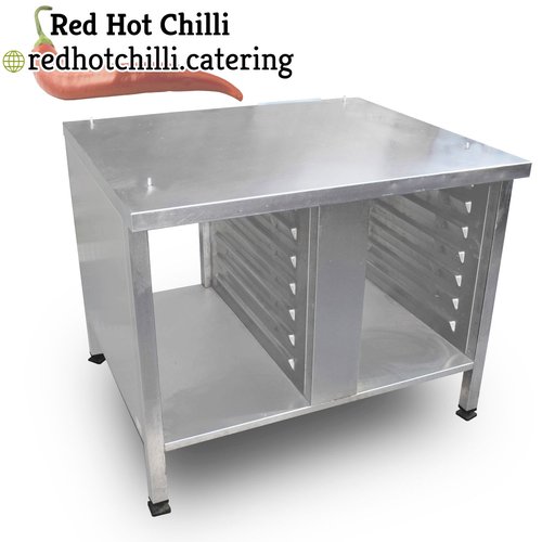 Oven stand and tray rack