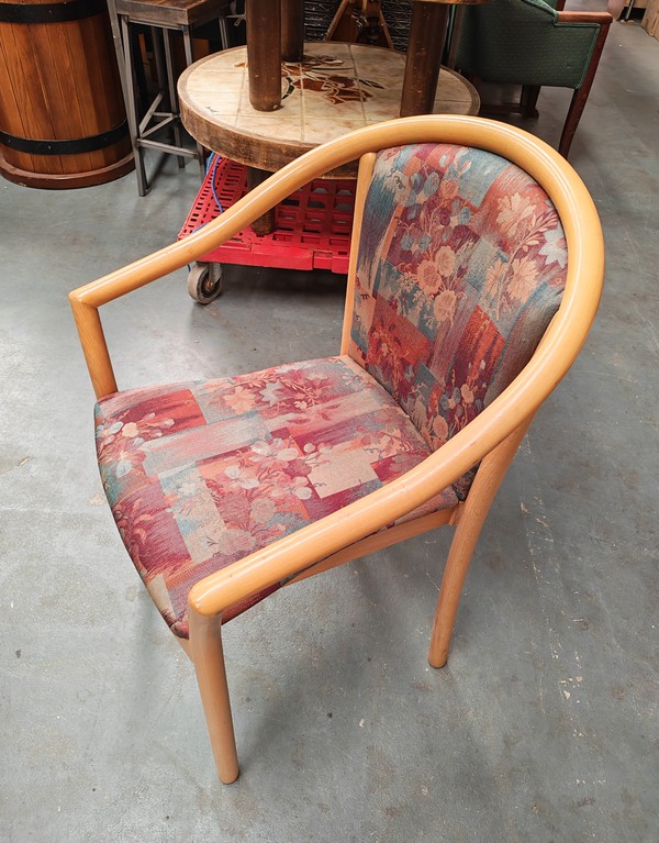 Secondhand 40x Polished Arm Tub Chairs