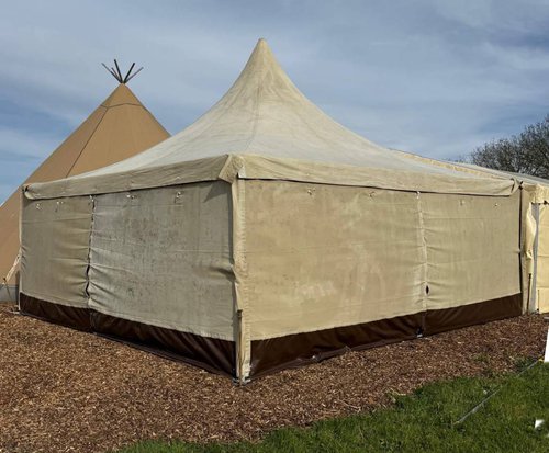 Canvas pagoda marquee for sale