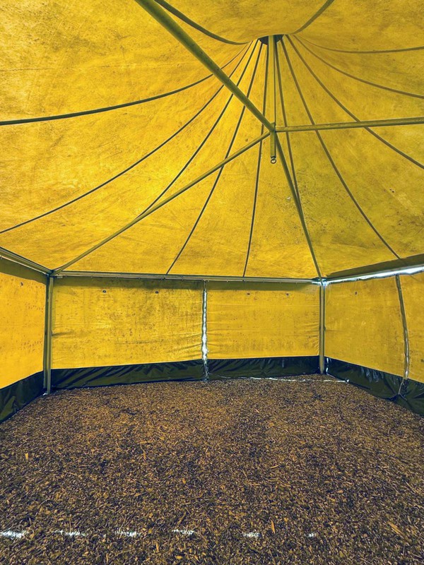 6m x 6m catering marquee