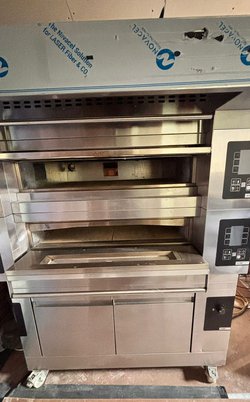 Moretti Forni Double Deck Pizza Oven For Sale