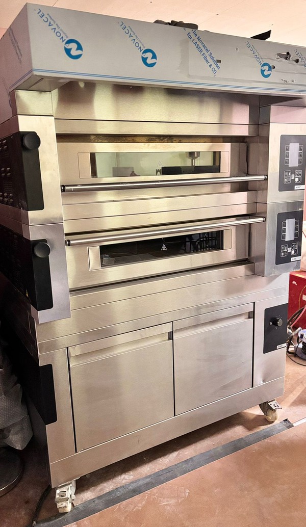 Secondhand Moretti Forni Double Deck Pizza Oven