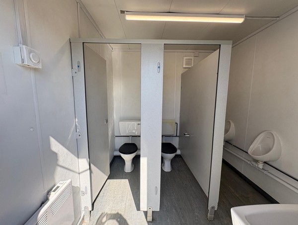 12ft x 9ft 2+1 Toilet Block Cabin