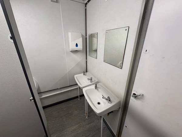 Used 12ft x 9ft 2+1 Toilet Block Cabin