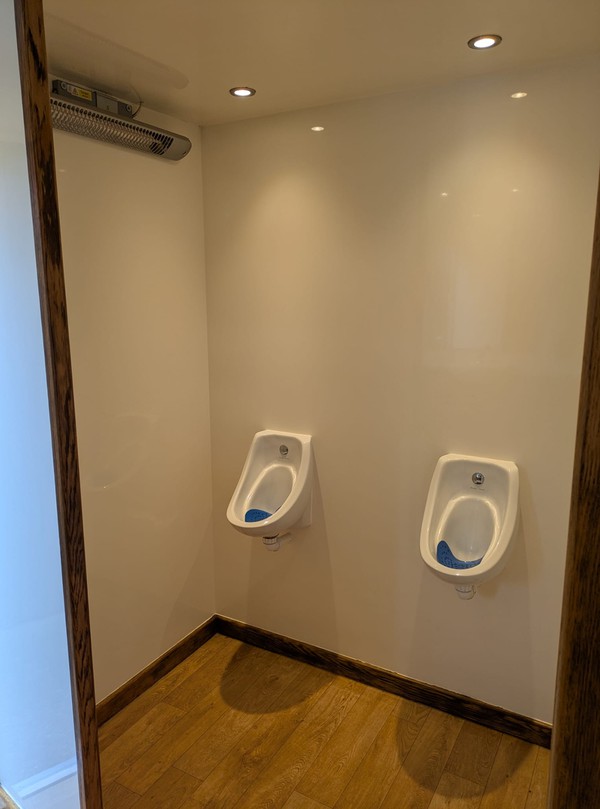 Used Pea Green 3+1 Toilet Trailer