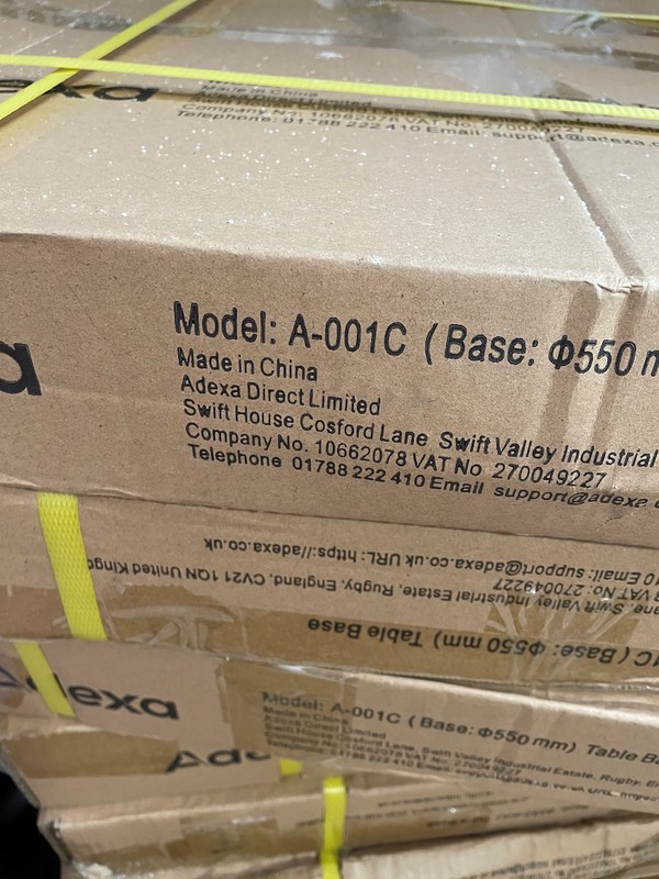 Adexa A-001C Round Table Bases