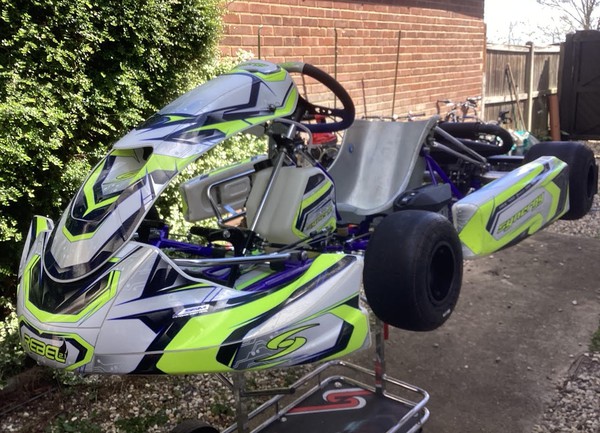 Used Synergy Junior Rotax 125 Kart For Sale