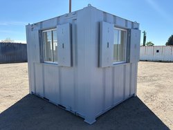 10ft X 8ft AV Insulated Office Gatehouse Cabin