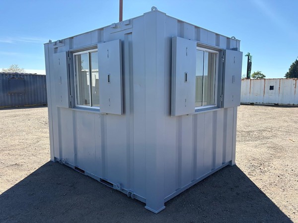 10ft X 8ft AV Insulated Office Gatehouse Cabin