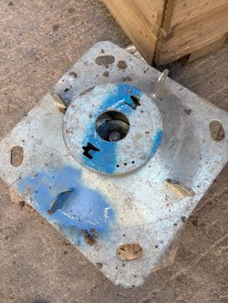 FloorStack Baseplate with 50mm Primary Riser