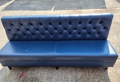 Secondhand Used 3x Dark Blue Booth Seats For Sale