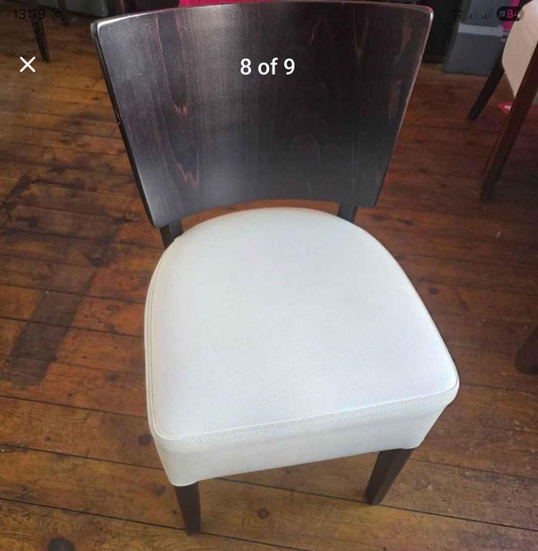 80x Padded Dining Chairs