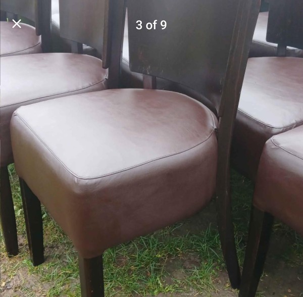 Secondhand 80x Padded Dining Chairs