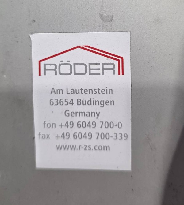 Genuine Roder marquee for sale